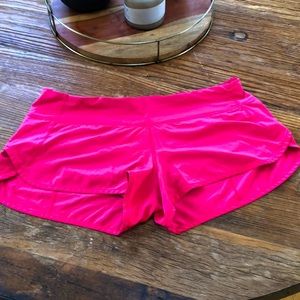 Lululemon Speedshort, pink.  No defects/stains.